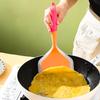 10inch Of Silicone Spatula, For Nonstick Cookware Flat Wide Pancake Multifunction Spatula Food Turner Heat Resistant Kitchen Omlet Flipper For Egg