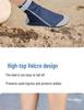 Unisex Quick-Dry Non-Slip Beach & Yoga High-Top Shoes: Soft, Cut-Resistant, Ideal for Swimming & Wading.