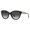 Women S Makena 55mm Black Laminate SunglaSSeS Mk2158 30058g 55 Black And Clear Laminate