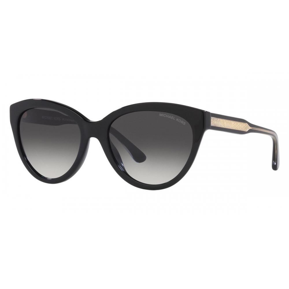 

Michael Kors Женские солнцезащитные очки Makena 55 мм с черным ламинатом MK2158 30058G 55 черные и прозрачный ламинат