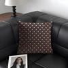 Polka Dots Ins Cushion Cover Natural Linen Organic Fabric Double-Sided Printing Sofa Home Decor Gift Pillow Case