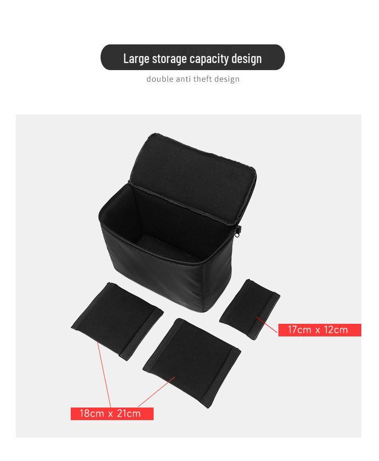 Three-Lens DSLR Camera Bag: Waterproof, Large Capacity, Super Thick, Outdoor Handbag