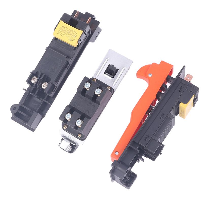 Electric Switch Lock On Ac 250V 8/10/12/18A Switch For 180/230 Angle Grinder