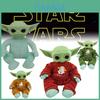 Boneco de Pelúcia Yoda Bebê Star Wars Mandalorian Natal Brinquedo Infantil Alienígena Figurinha