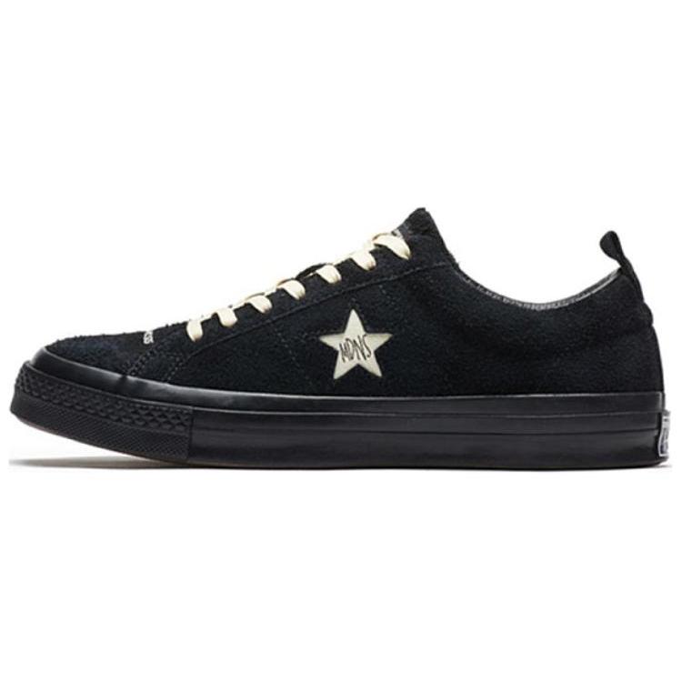 MADNESS X Converse One Star Low Top Skateboard Shoes Unisex Black 161027c