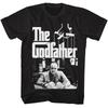 Summer The Godfather T-Shirt Men Classic Gangster Movie Graphic Short Sleeve Casual Streetwear Loose Fit Retro Film Fan Tee