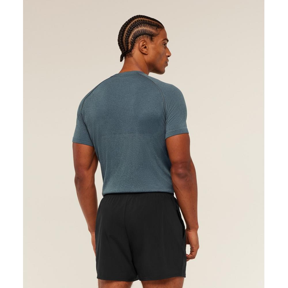 Gymshark ViTal Seamless T shirT Iron Blue    sTealTh Blue A2b5p Ud79