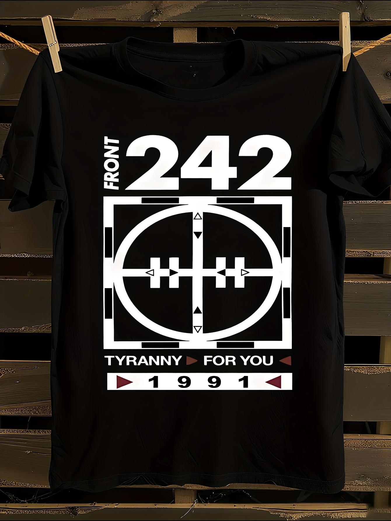 Front 242 Tyronny for You s Iconic Logo T-shirt XXXXL