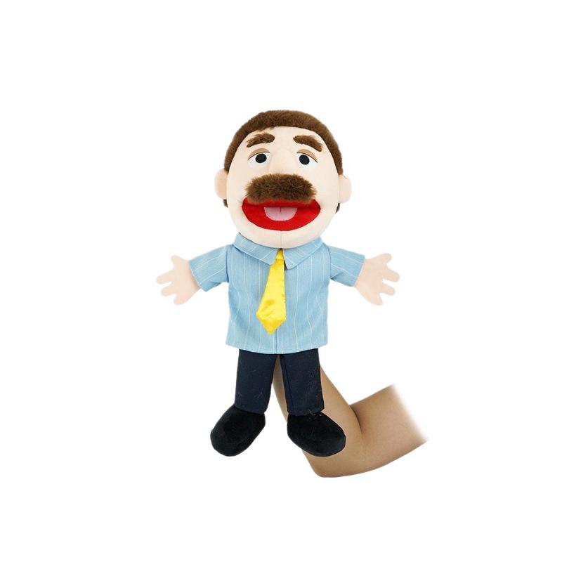 Family Hand Puppets: Plush Toys for Parent-Child Interaction and Kindergarten Role-Playing