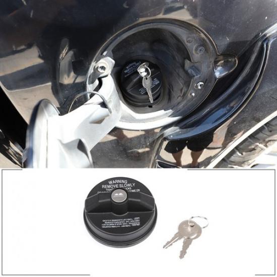 Car Fuel Tank Cap Oil Box Cover With Key Lock For Toyota Tundra