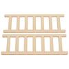 40Pcs Miniature Ladder Decorations for Dollhouse Garden Realistic Wooden Craft Props Small Size Landscape Design Lightweight