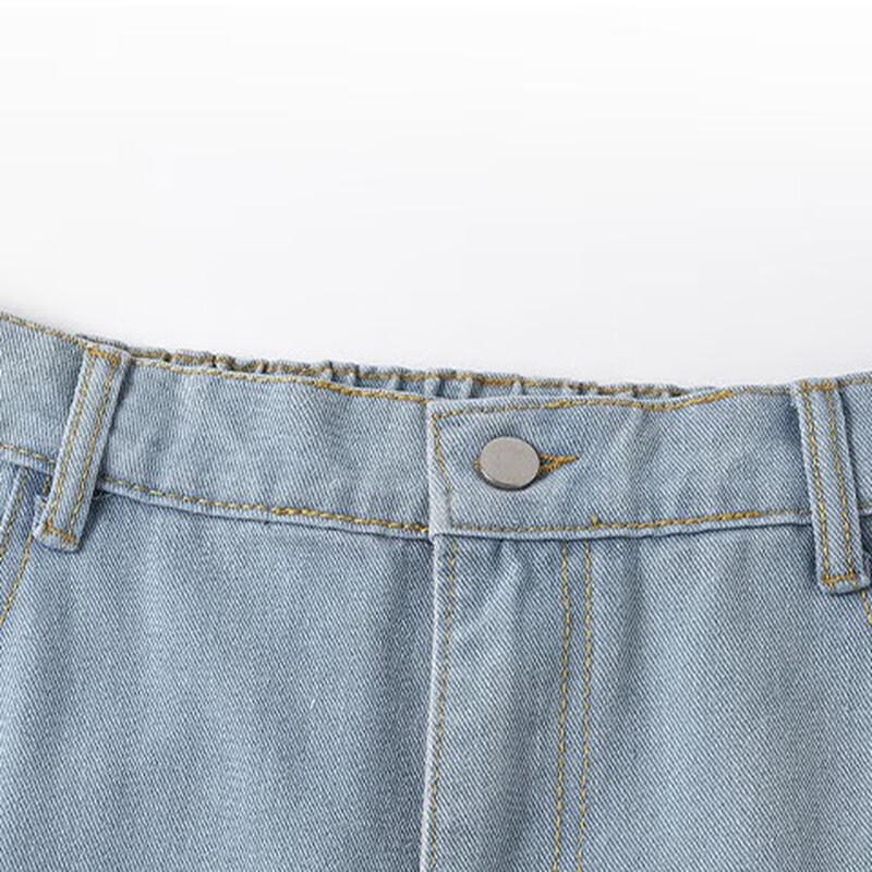 Jeanes Men's Loose Straight Fit Casual Jeans