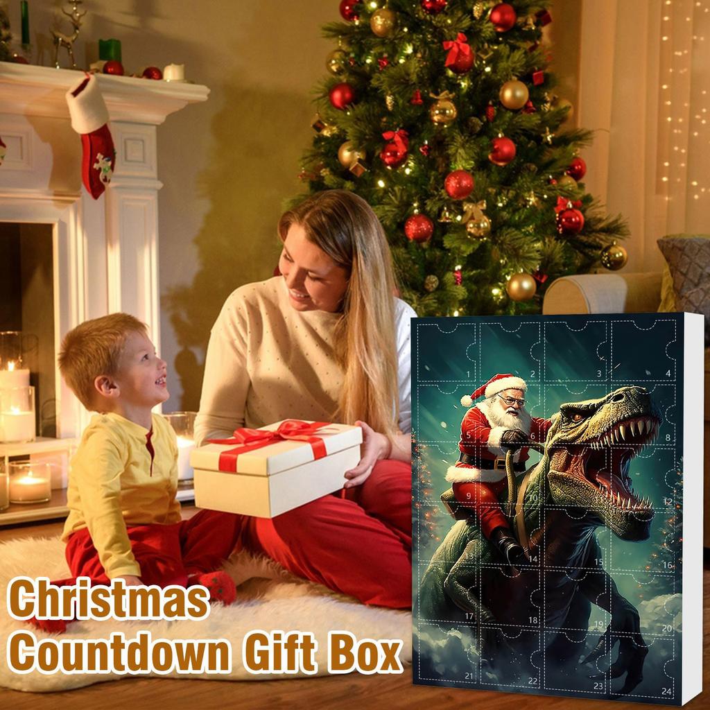 Home Decor 20 Holiday Advent Calendar Advent Calendar Collectible 2D Funny Animal Set Commemorative Collectible Home Decor