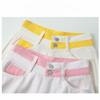 Summer Simple High Waist Fashionable Thin Loose Straight Jeans White Paneled Capris Women Pants