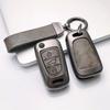 Zinc Alloy Leather Key Case Cover For Kia Soul Venga Picanto Rio Sorento Ceed Sportage For Hyundai i20 i30 Veloster ix20