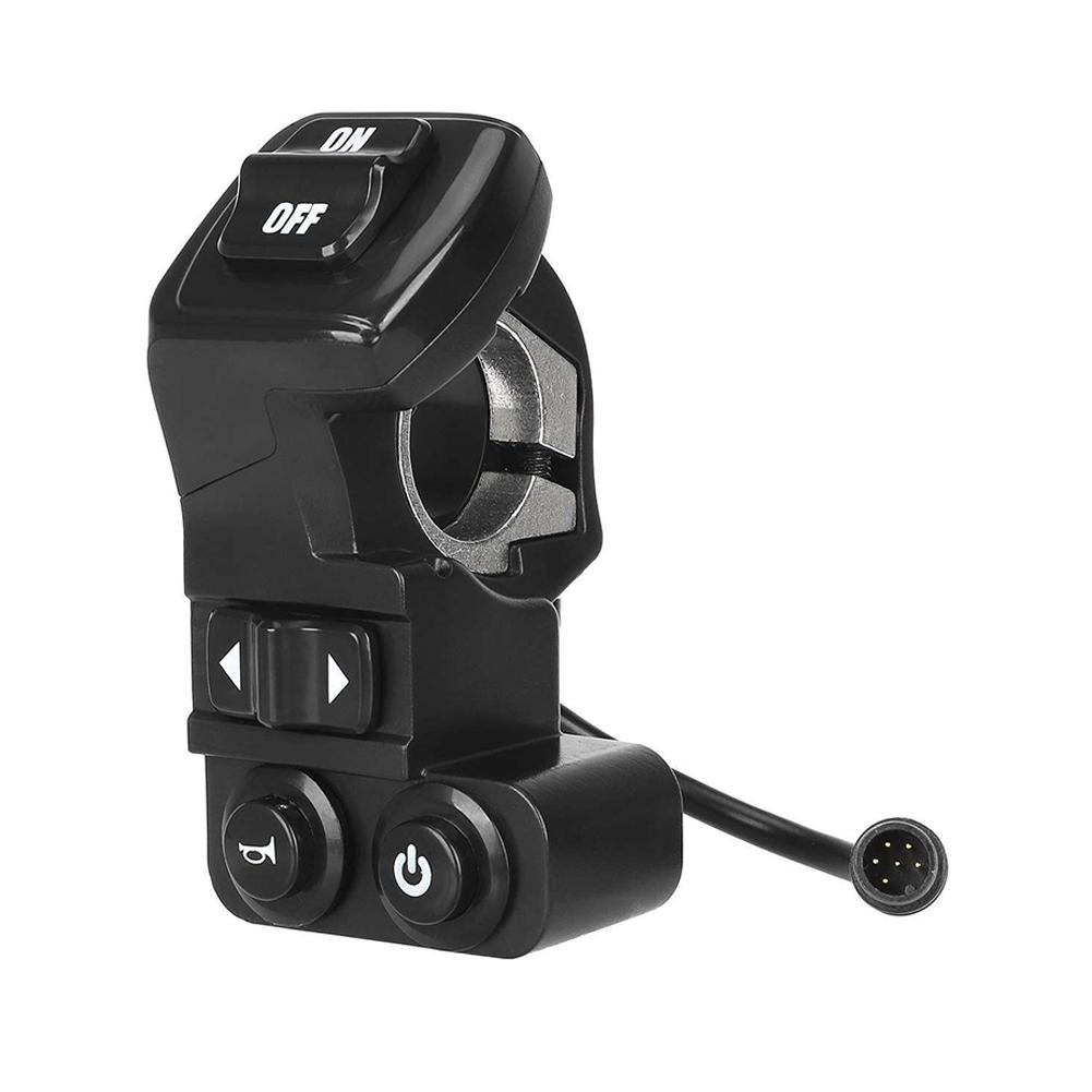 

Electric Waterproof Scooter Head Switch with Turn Signals On/Off Button Handlebar Switch for Kukirin G2Pro/G2ProDB/G2Max China Mainland