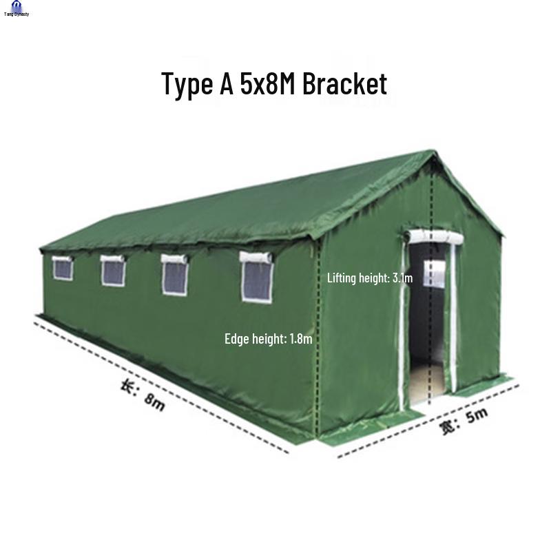 Heavy-Duty Outdoor Emergency Canvas Tent