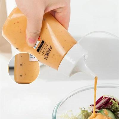 Sticlă convenabilă pentru gătit alimente, cu miere, cu stoarcere, sticlă creativă pentru ulei, previne scurgerile de ulei, cu vârf ascuțit, recipient de plastic pentru ulei, ustensile de bucătărie