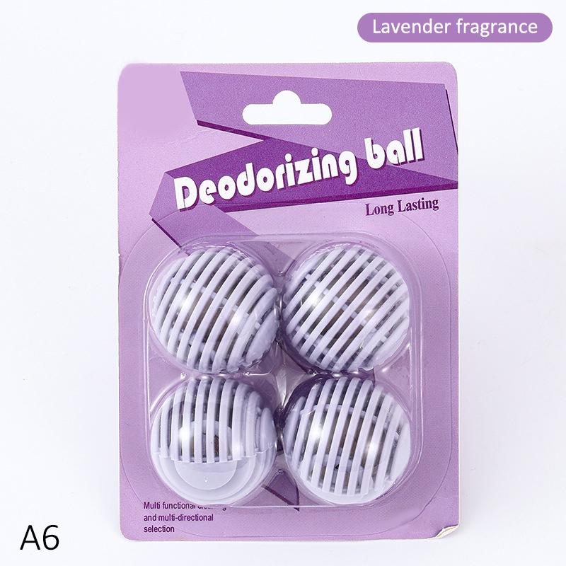 Deodorizer Freshener Balls Long-Lasting Aromatic, Mildew And Insect Proof For Wardrobe, Shoe Cabinet, Bathroom, Gym Bag And Car