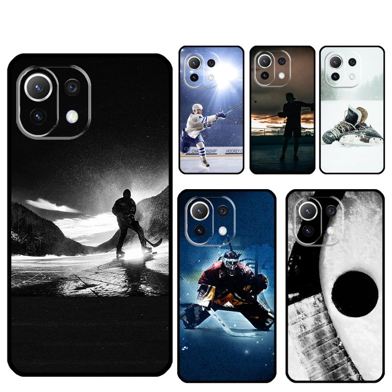 Ice Hockey Cover For Xiaomi 14 13 15 Ultra 11T 12T 13T 14T Pro POCO X7 Pro X3 X5 X6 M6 F5 F6 Pro Case