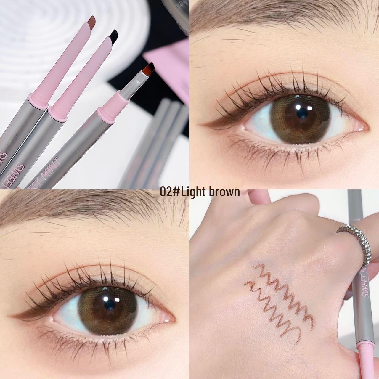 SWEET MINT Waterproof Sweatproof Long-lasting Eyeliner Pencil for Lower Lash and Tear Trough. светло-коричневого