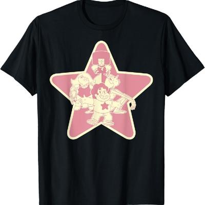 CN Steven Universe Group Shot Star T-Shirt
