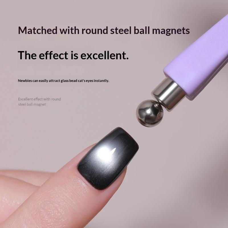 8-in-1 Starker Magnetischer Stick Multifunktionaler Katzenaugen-Magnet Nagellack Für UV-Gel-Lack Manicure Design Stift Werkzeuge