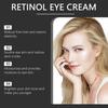 Retinol eye cream, firming and moisturizing eye cream, anti-wrinkle eye cream to combat dark circles