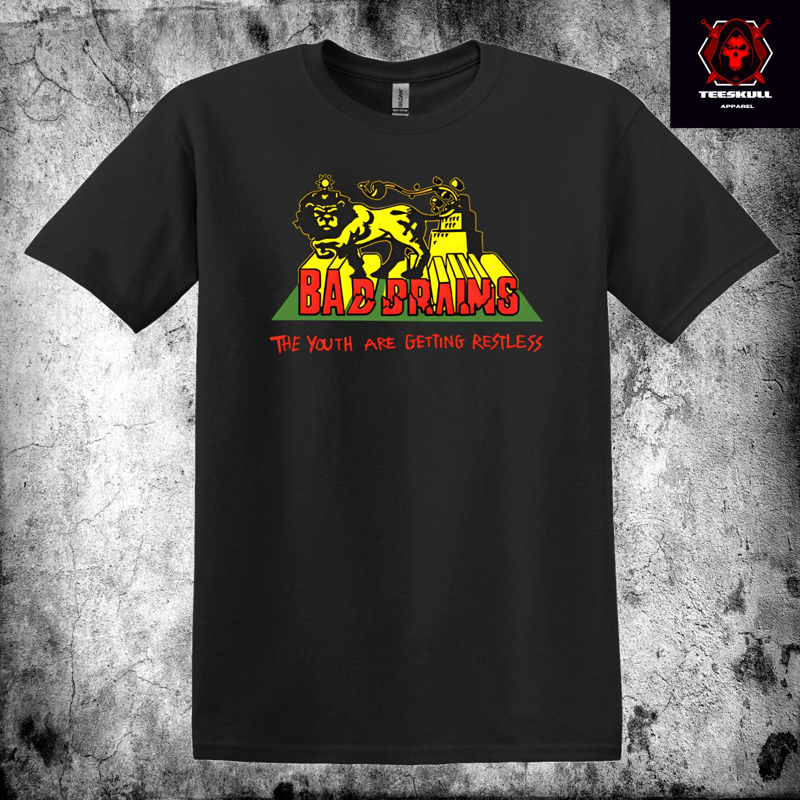Bad Brains The Youth Are Getting Restless Unisex Cotton Band T-shirt S3XL M