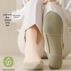 Women's Non-Slip Breathable Boat Socks with Cushioning - Summer Thin Cotton, No Heel Drop
