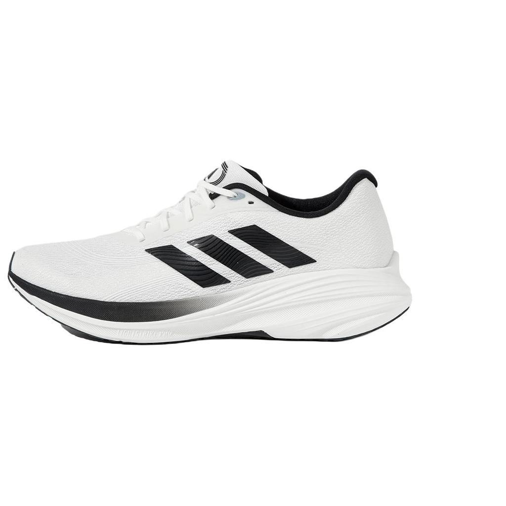 Adidas ETHER LITE Anti Slip Wear Resistant Low Top Running Shoes Unisex White Black Sneakers JS2327