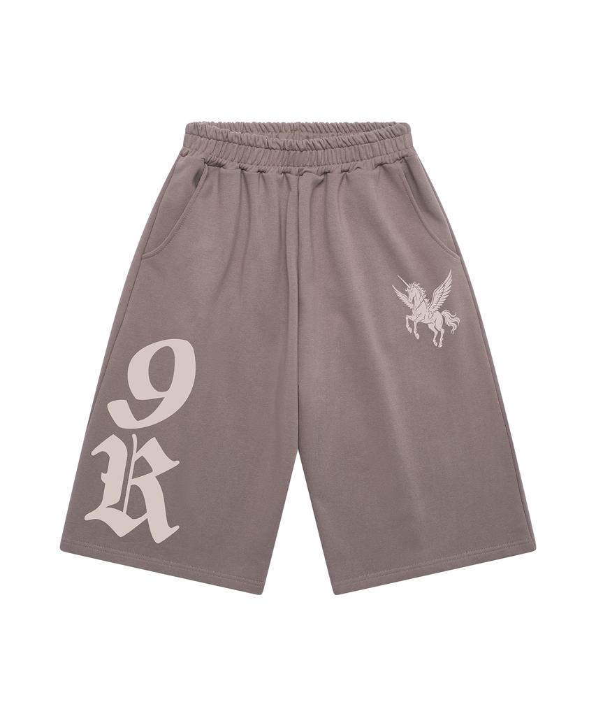 GRAVER [Unisex] Horse 9R Bermuda Shorts_3Color