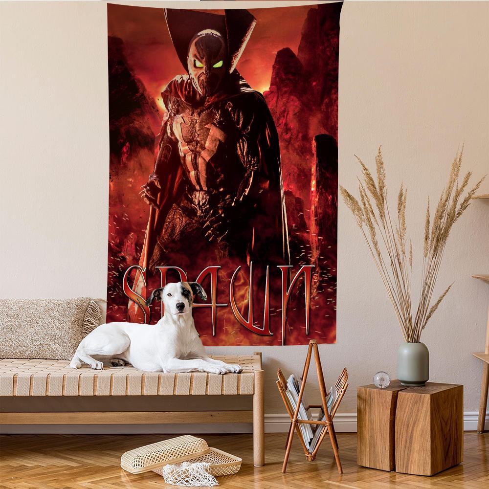 Horror Movie SSpawn Hanging Bohemian Tapestry Bohemian Wall Tapestries Mandala Cheap Hippie Wall Hanging