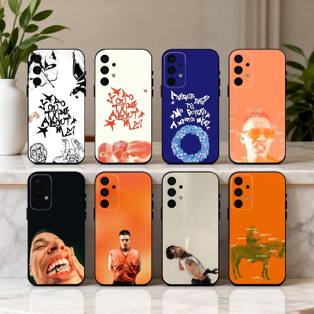 ATP A-Album By N-Nsqk-K Phone Case For Samsung Galaxy A73,A72,A71,A70,A53,A52,A51,Soft Silicone Black Cover