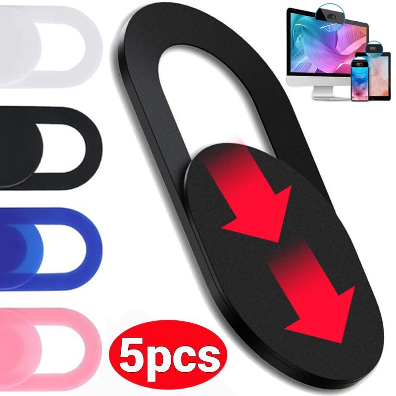 5/1PCS Universal Webcam Protective Cover Antispy Slider Camera Protector for iPad Laptop Macbook Phones Lens Privacy Sticker