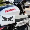 ZLQ4  Car Reflective Stickers Hollow Letter Carved Decals for Honda Motorcycle Helmet Scooter Tail Box Shock Absorber Decoration