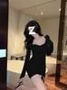 Be careful with the scheming design dress, autumn and winter new sexy slim fit fat mm waist and thin versatile hip wrap skirt