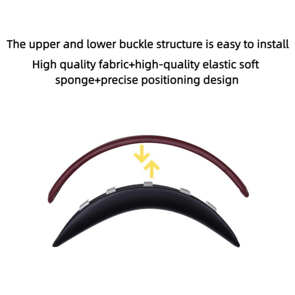 Easy Install Headbeam Cushion Snap on Design Headband Pad for Bose QuietComfort 15/2 QC15/QC2