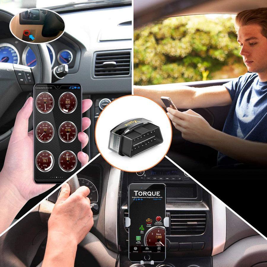 Vgate iCar Pro OBDII 4.0 Bluetooth Car Fault Detector for Apple & Android