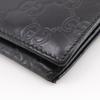 GUCCI GG Purse 146229 black Sima leather unisex Used