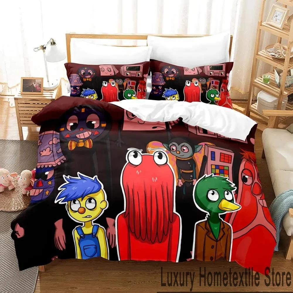 Stampa 3D Non Abbracciarmi Ho Paura Set Biancheria da Letto Ragazzi Ragazze Twin Queen King Size Copripiumino Federa Letto ragazzi Adulto