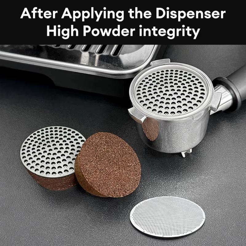 Espresso Filter Screen Metal Steel Double Layer Coffee Filter Fine Mesh