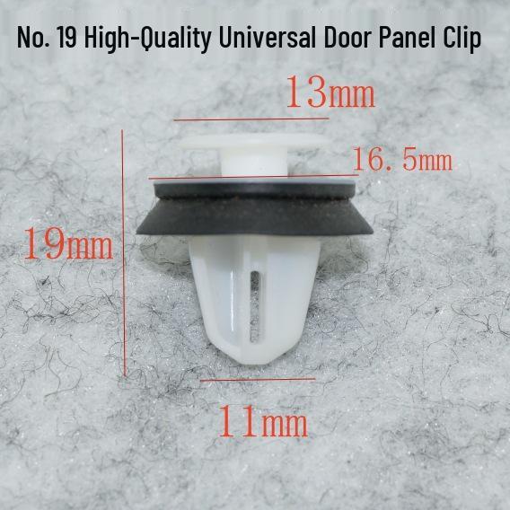 Universal Nylon Door Panel Clip: Car Interior, Tailgate, Trim Fastener