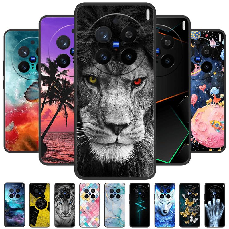 For Vivo X200 Pro Case X 200 Cute Animal Silicone Soft TPU Phone Cover For VIVO X200 Pro Mini 5G Protective Bumper Fundas Cases