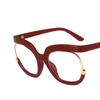 Owl Shape Colorful Frame Clear Lens Glasses Myopia Nerd Spectacles Degree 0 -0.5 -1.0 -2.0 -3.0 -4.0 To -6.0