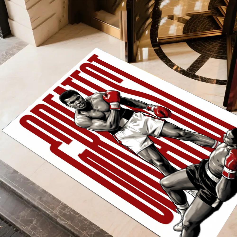 Tyson Iron Mike Tyson Legend Carpet Suitable For Bedrooms Decorate Room Living Rooms Foyer Antislip Carpet Anime Office Decor