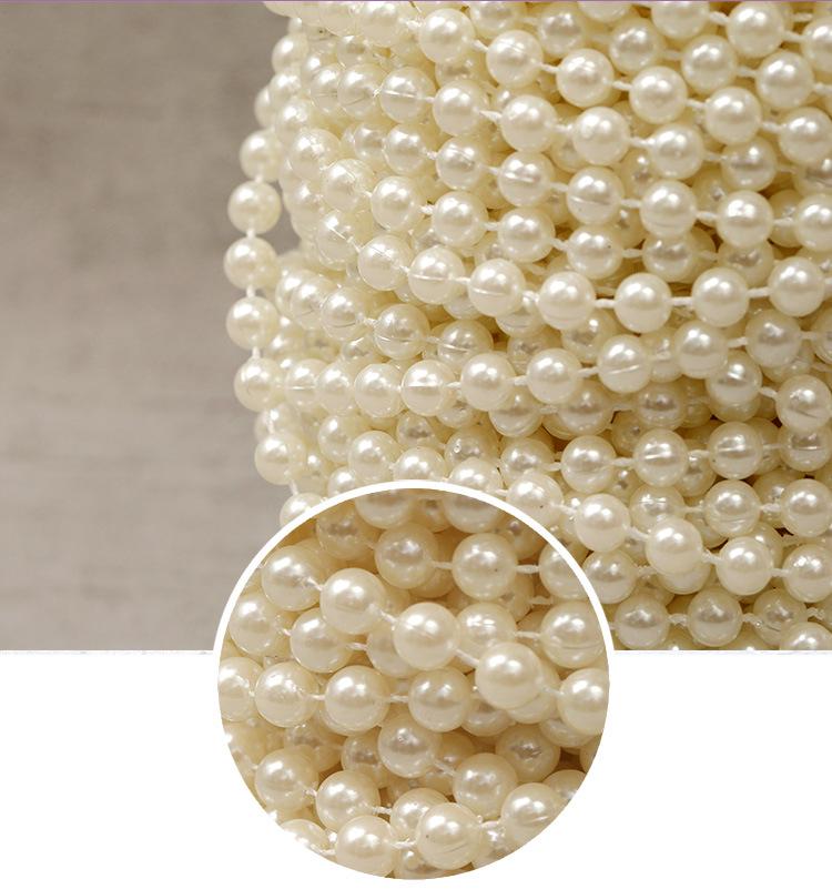 Top-Selling 2.0-14mm ABS Beads & Pearls for DIY Jewelry - Rhinestone Chain, Wedding Accessories