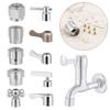 1Pcs Knob Quick Open Valve Core Handwheel Small Spout Faucet Handle Triangle Valve Dish Basin Handle