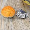 Silver 10-pack Cake Cupcake Liners Baking Cup Molds Muffin Round Cupcake Tools Baking Pan Baking Pastry Cake Decorating Tools