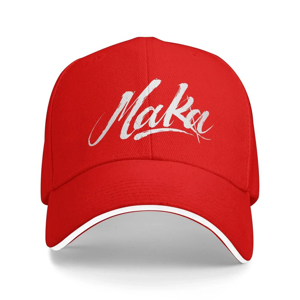 Unisex MAKA Aual Rapper Hat Trendy Baseball Cap Tour Logo Trucker Hat Travel Headewear Gift